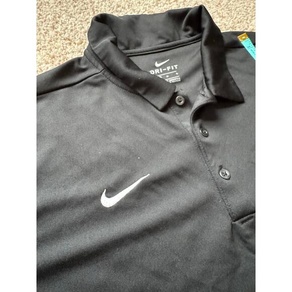 NIKE Dri-Fit Mens shirt, Black, size Large - Picture 3 of 6